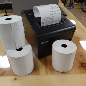 Thermal Paper Rolls: 3-1/8" x 225', Case of 25